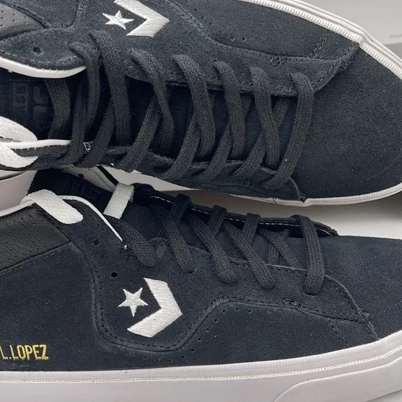 Converse Black High-Top Men's Shoes 171331C
LOUIE LOPEZ PRO MID BLACK/BLACK/WHIT - Picture 14 of 16